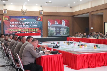 Polresta Sidoarjo Gelar TFG dan TWG Pengamanan Pilkada Serentak&nbsp;2024