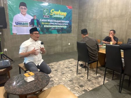 Serap Aspirasi, Bakal Cawabup Muchammad Solichul Umam Temui PAC PKB Sidoarjo&nbsp;Barat